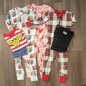 Hanna Andersson 2T Pajama Lot - 5 pairs